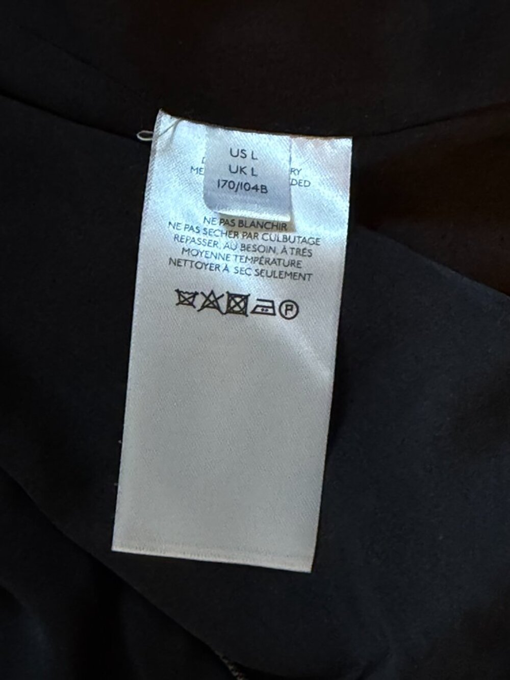 Free People Long Plaid Blazer Jacket Grey Gold Large - Picture 5 of 12